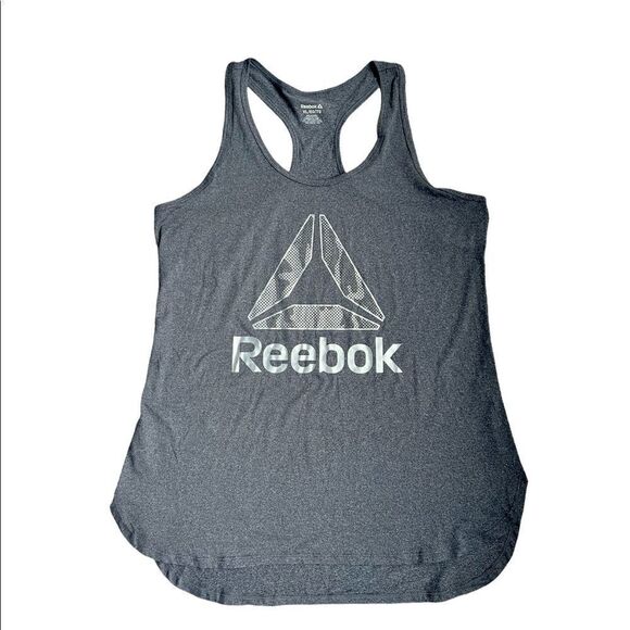Heather Gray Reebok Women’s Legend Racerback Tank - Picture 6 of 12